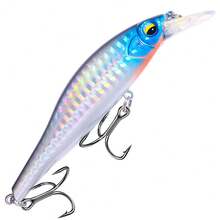 5个/包 浮水型米诺摇摆饵 10厘米 10克 钓鱼路亚 适用于潜水深度0.5-1.5米 硬饵 - 彩色 - 查看 11