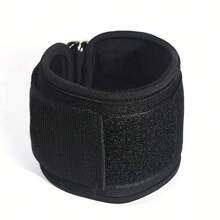 Ankle Straps For Leg & Glute Training - Adjustable Foot Loops , Effective For Resistance Band & Gym Machine Workouts - Black - View 3