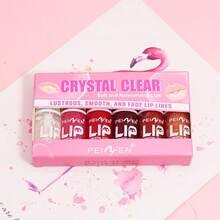 A Set Of 5 Mirror-Like Pearl Lip Glosses That Last Long And Are Less Likely To Smudge, Suitable For Both Makeup Enthusiasts And Beginners. - Honey - 查看 6