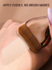 MAANGE 1/2/5/6件套专业化妆刷套装，包含粉底刷、遮瑕刷、眼影刷，采用优质合成毛制成，打造无瑕妆容，多功能面部化妆工具，适用于粉底和面膜涂抹，是化妆初学者的理想之选，助您打造自信妆容，非常适合日常使用和旅行，是送给女性和女孩的理想礼物。 - 咖啡棕 - 查看 11