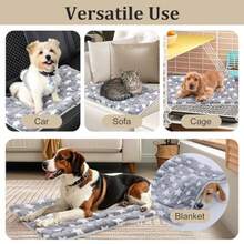 1pc Comfortable Plush Pet Mat, Universal For All Seasons, Machine Washable,Can Be Used As A Cover Or Cushion, Suitable For Small Pets Such As Rabbits, Kittens, Squirrels, Hedgehogs, Hamsters, Etc., Pet Mattresses, Blankets