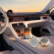 1pc Wooden Air Freshener With Herbal And Cherry Scents, Long-Lasting Fragrance, Adjustable Concentration Cap, No Need For Electricity, Suitable For Cars, Homes, Offices, Bathrooms, And Bedrooms - Various - View 11