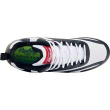 Rawlings Rookie Men's US 13 Black White Athletic Baseball Cleats UWU185 - 黑色 - 查看 3