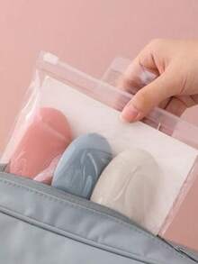 3pcs Travel Portable Divided Bottles, Shampoo Cosmetic Divided Bottles, Flip-Top Travel Lotion Bottles 60ml, Convenient For Separately Storing Shampoo, Body Wash, And Facial Cleanser During Travel - Multicolor - View 7