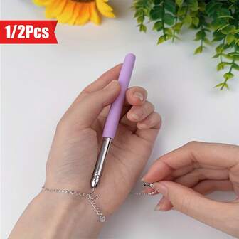 1/2 PCS Ergonomic Bracelet Fastener Helper Tool Wearing Assistance Equipment For Easy Accessory Application Suitable For All Bracelet Types And Scenarios