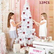 Decorative Hanging Ornaments - Burgundy - View 6