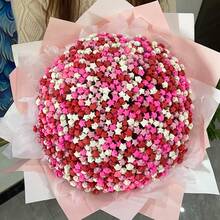 540张渐变色星形折纸条，星形折叠专用纸，幸运星五角星手工DIY，浪漫惊喜，可爱折叠星形纸条 - 彩色 - 查看 9