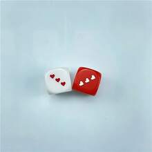 Heart-Shaped Dice, Perfect Gaming Accessory And Valentine's Day Gift - Multicolor - View 8