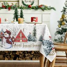 Kitchen Tablecloth - 150 X 213 cm (Rectangular) + Blanco - View 4