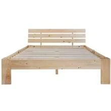 Cabeceros de cama - Natural + Madera maciza + 140cm*200cm - Ver 4