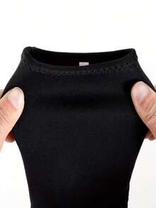 1 Pair 3mm Neoprene Diving Socks, Beach Socks, Diving & Snorkeling Socks, Warm Anti-Slip Durable Ankle-High Thick Socks, Diving Socks, Women's Swimming Socks, Women's Beach Socks, Swimming Socks, Women's Socks, Water Sports Socks, Beach Shoes, Short Tube Design, Anti-Slip Grip, Durable Fabric, Neoprene Material, Protective Socks, For Swimmers, Women's Socks