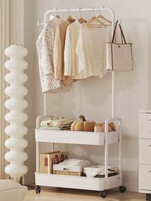 Multifunctional Portable Closet Organizer, Clothes Rack, Shoe Rack, Storage Rack, Suitable For Living Room, Entryway, Bedroom, Study, Office, Holiday Gift, Valentine's Day Gift, Children's Gift - Multicolor - View 8