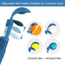 2个/3个装宠物狗抛球器，网球抛球器，中大型犬专用抛球玩具，升级版柔软舒适的网球抛球手柄，球形狗狗玩具