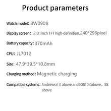 LIGE新款智能手表配备370mAh大容量电池，拥有100多种运动模式、跑步计时器、睡眠监测、音乐播放、多种表盘自定义开关，是一款防水时尚运动手表。 - 黑色 - 查看 10