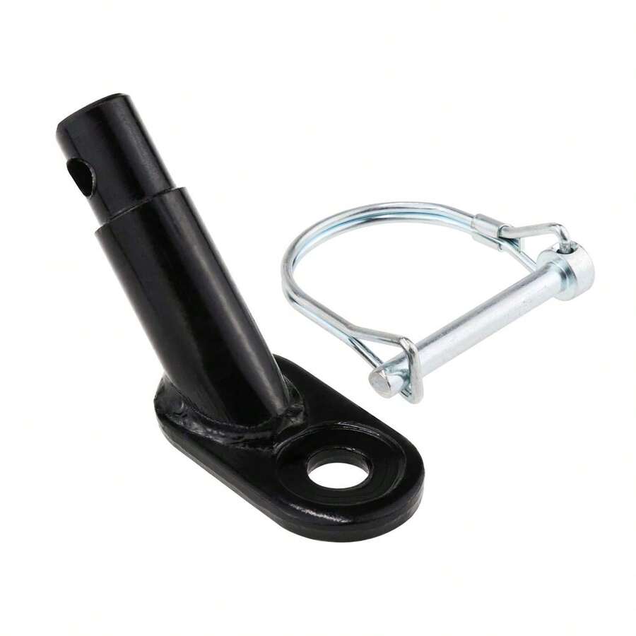Bike Trailer Hitch Connector, Bike Trailer Coupler Attachment Hitch Quick Release Linker, Cycling Adapter Accessories - Black - View 1
