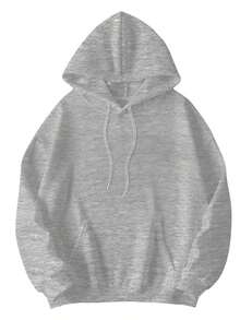 Women's Hooded Sweatshirt, Disney, Mickey Mouse, Christmas Elements, Cartoon Pattern - Printed Design, Casual Loose Women's Top, Soft And Skin Friendly, Windproof And Warm, Suitable For Various Occasions Such As Home And Outdoor Wear In Autumn And Winter Seasons - Màu Xám nhạt - Xem 2