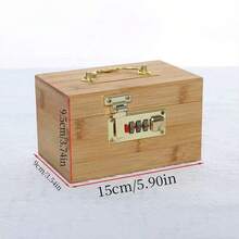 Whether It's A Birthday, Holiday, Or Anniversary, A Wooden Piggy Bank Makes The Perfect Gift To Express Your Feelings, Convey Warmth And Blessings, And Deepen The Emotional Connection Between You And Your Loved Ones. - Multicolor - View 6