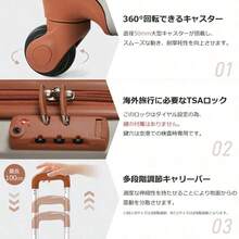 SSサイズ 機内持ち込み キャリーケース スーツケース キャリーバッグ TSAロック搭載 小型 2日 3日 - グレー + ABS+PC1 - チェックする 6