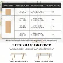 - Mantel rectangular para cascanueces, tela de cascanueces, lavable, para picnic, cena, hogar, cocina, decoracin de, 60x 104 pulgadas - Multicolor - Ver 7