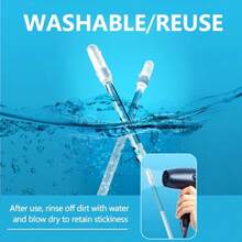 TYUI Ear Wax Removal Tools48-Pack Ear Wax Cleaning Kit Dual-Action: Independent Ear Spoons + Odorless Sticky Ear Sticks Reusable For Adults And - As Pic - View 5