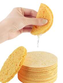 Heart-Shaped Soft Exfoliating Cleansing Sponge, Suitable For Face Cleaning, Massage, Exfoliation, Masking, Makeup Removal - Gentle Scrubbing Deep Cleansing Sponge, Fragrance-Free, Unisex, Travel Essential - Multicolor - View 8