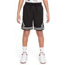 Nike JORDAN Breathable Mesh Basketball Shorts For Teen Boys - Black - View 1