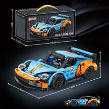 2025 New - Mechanical Assembly Building Blocks, Pink Boxy Off-Road SUV + Streamlined Supercar Design, Mechanical Building Block Car Models, Precise Gear Structure + Hands-On Assembly, Collection And Display, Perfect For Building Enthusiasts, Birthday/Holiday/Gift - Gift - Multicolor - View 18