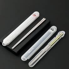 1/5双装 24厘米可爱卡通图案陶瓷筷子，耐高温可重复使用，适用于寿司等食物，防滑耐用，可用洗碗机清洗，适合学生和成人居家、学校、办公室、户外露营、野餐、旅行等场合使用。 - 彩色 - 查看 6