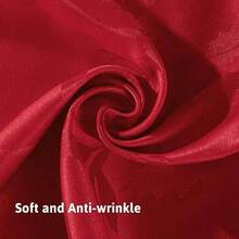 Kitchen Tablecloth - Red + 213.4 X 152.4 cm (Rectangular) - View 5