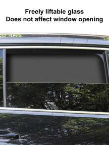 2PCS Magnetic Car Window Shades - Universal Sun Blockers For UV Protection & Privacy, Blackout Curtains For Camping/Napping, Fits Most Vehicles