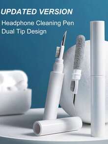 طقم تنظيف متوافق مع Pro 1 2 3 قلم تنظيف متعدد الوظائف مع فرشاة ناعمة وإسفنجة مخملية لتنظيف علبة سماعات الأذن، قلم تنظيف متوافق مع Pro 1 2 طقم تنظيف متعدد الوظائف فرشاة ناعمة لأدوات تنظيف علبة سماعات الأذن لسماعات MI - متعدد الألوان - مشاهدة 2