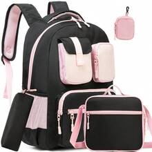 3-Piece Set Kids School Backpack, Includes Crossbody Bag And Pencil Case, Suitable For School Students - L80 Children's Schoolbag - View 15