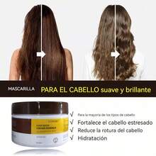 250ml Collagen Hair Care Deep Repair Conditioning Hair Argan Oil Serum for All Hair Types - Amarillo Mostaza - Ver 1