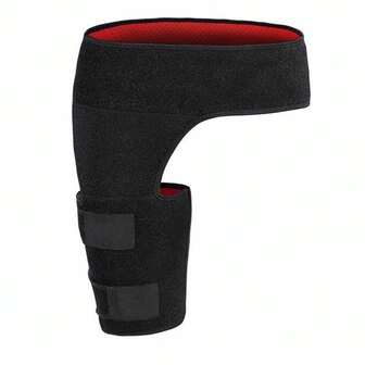 Groin Support Hip Brace For Sciatica Pain Relief, Hip Brace Groin Support Wrap For Quadriceps Thigh Hamstring Compression Sleeve Hip Arthritis Pulled Muscles Joint Sciatica Groin Strap For Women Men