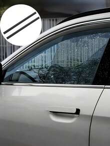 [All-Season Protection] 2pcs Car Side Window Wiper - Dual Head Rubber Windshield Scraper, Suitable For Driver And Passenger Windows, All-Season Rain, Snow, Dirt Protection - Multicolor - View 3