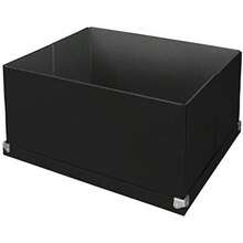 Samsill PNS-02-LS-RD Caja de Almacenamiento y Archivo, 9.75 x 9.75 x 5.75, color(Mega Negro) - Multicolor - Ver 3