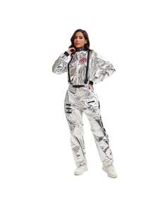 Men Cosplay Clothing - Grey - View 1