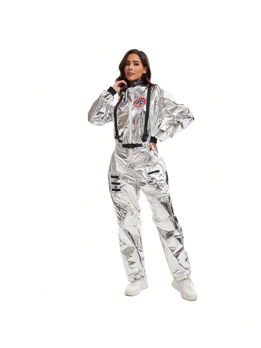 Men Cosplay Clothing - Grey - View 1