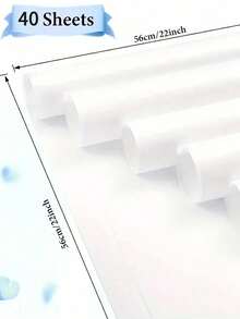 20 张优质双面鲜花包装纸 - 防水耐用的红色和黑色设计 - 非常适合时尚礼品包装、DIY 工艺品、婚礼和任何场合装饰 - 包括薄纸和花店花束用品 - 白色 - 查看 14