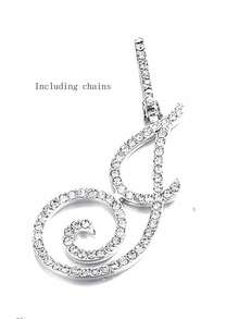 1pc Stainless Steel A-Z Letter Necklace, Women's Fashion Necklace, First Letter Commemorative Multifunctional Accessory Necklace - Silver - View 23