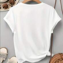 Women's T-Shirt - Cute Puppy Print On A Computer Desk Saying - I'M OK - Quality In Every Thread And Style In One Piece - Blanco - Ver 2
