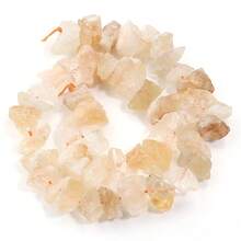 1 hebra de colgante de piedras preciosas de cristal raras, piedras preciosas naturales y hermosas para hacer joyas, pulseras, aretes y accesorios DIY - Multicolor - Ver 19