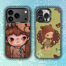 Cute H-Hironos Little Boy Phone Case For IPhone 17,16,15,14,13,12,11,Pro,Max,Plus,E,Air,Mini Black Tpu Cover - z1 - Xem 1