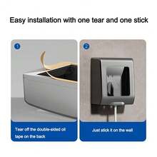 86 Type Self-Adhesive Wall Socket Waterproof Box Electric Plug Cover Bathroom Wall Switch Protection Socket Splash-Proof Box