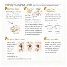 MYSTIC EYES 1副14.5mm彩色隐形眼镜，年抛型软性隐形眼镜，棕色、蓝色、灰色、绿色，美化双眼，舒适日抛型美瞳 - 0 - 查看 12