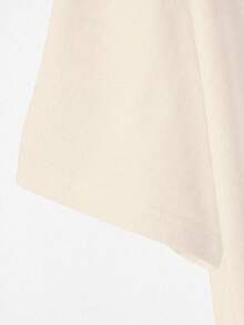 Retro Floral Pattern Printed Fashion Casual Short Sleeve Summer Fitted Round Neck Women's T-Shirt - Apricot - View 3