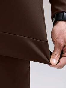 cimmuovere 男士短袖多口袋纯色工作服上衣，护士工作服，牙医保健服，宠物医院，实验室，男士制服，医用制服