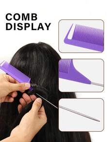 Bộ dụng cụ đa năng: Bình xịt & lược, bàn chải ướt, lược chải mượt tóc có nhũ (bàn chải đệm thiết kế hình kỳ lân trong suốt), phù hợp với mọi loại tóc, kể cả tóc xoăn tự nhiên và tóc thẳng, bình xịt (200ml), bộ dụng cụ tạo kiểu tóc. - Nhiều màu - Xem 10