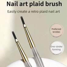 5Pcs Elastic Nail Art Sweep Brushes, DIY Gradient & Ombre Painting Tools For Gel Polish, Professional Manicure Accessories