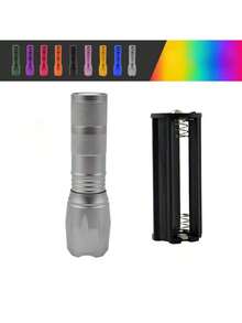 T6 High-Power LED Rechargeable Outdoor Bicycle Long-Range Aluminum Alloy Zoom Waterproof Fishing Light (Batteries Not Included) - Multicolor - View 18